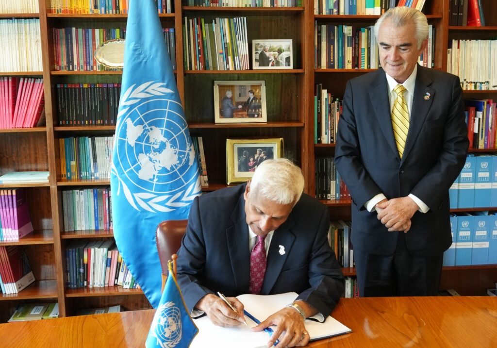 EULER Chancellor (and EUCLID SG) VIP guest at UN ECLAC